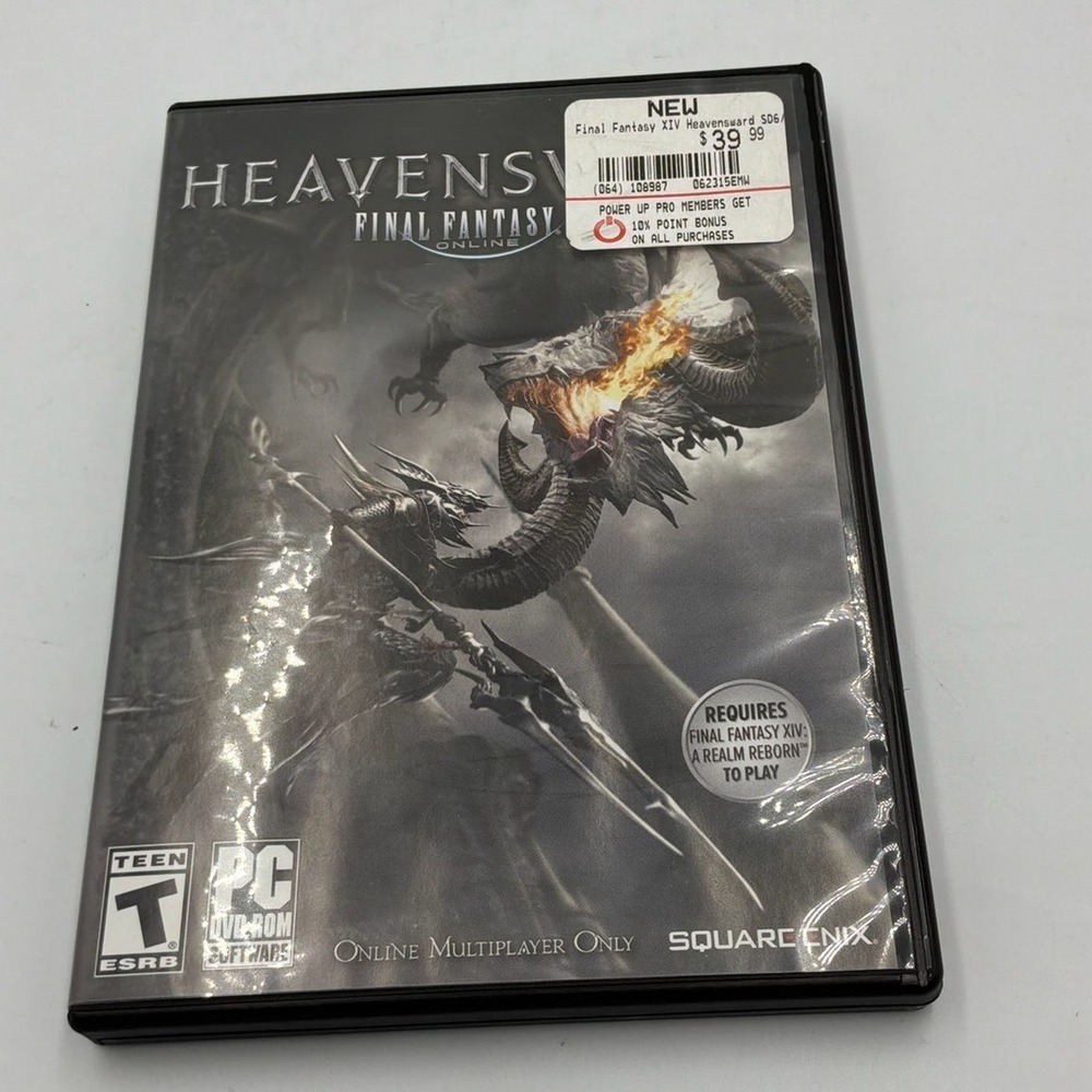 Final Fantasy XIV Heavensward PC‎ DVD-ROM Square Enix Expansion 2015